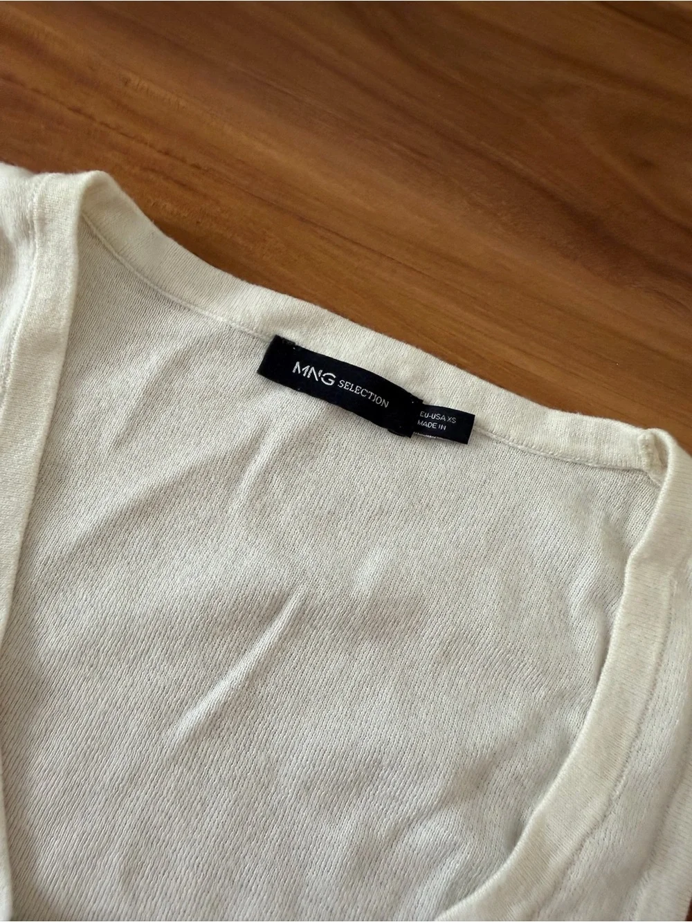 Mango Cream Ribbed Scoop Tank - Picture 3 of 3